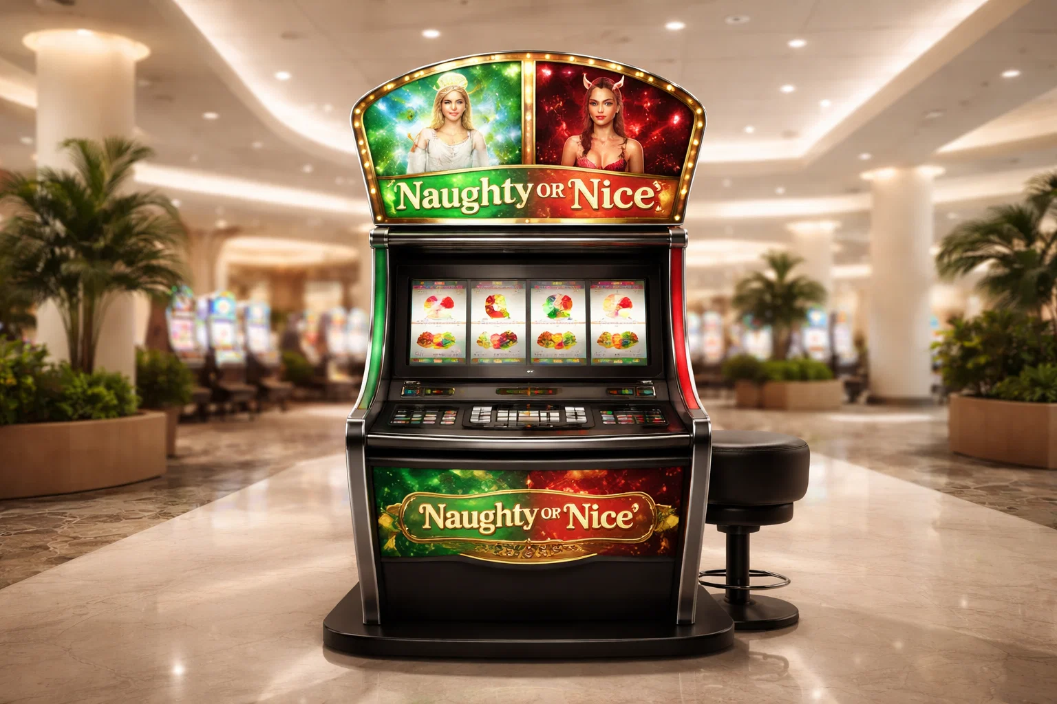 Tropical slot game, Naughty or Nice Spring Break